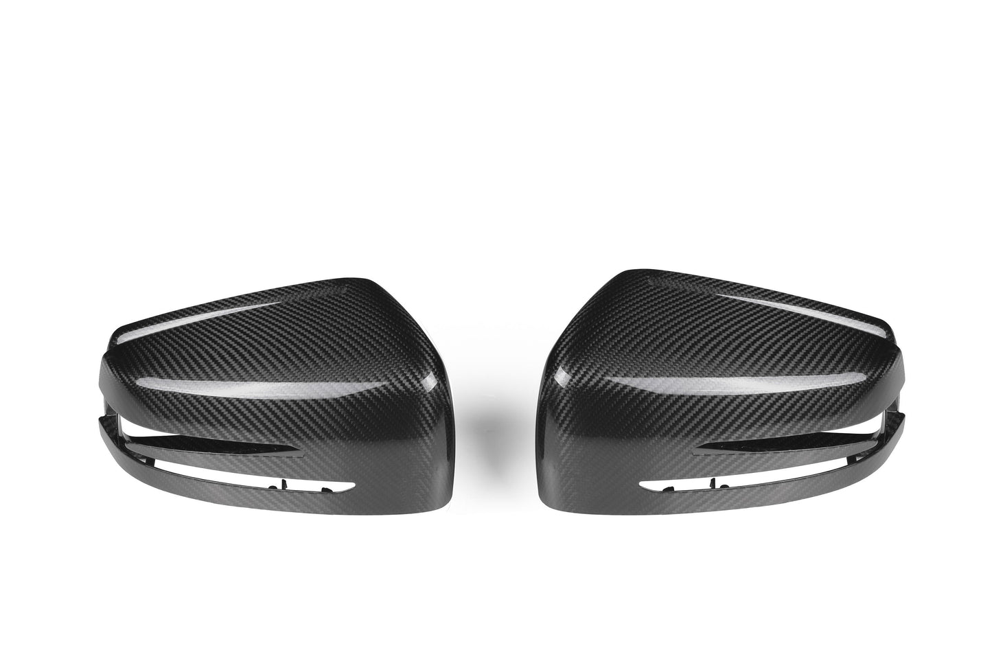 Mercedes Pre-Preg Carbon Fiber Mirror Caps (W176, W117, W204, X156, W218, W212, W221)
