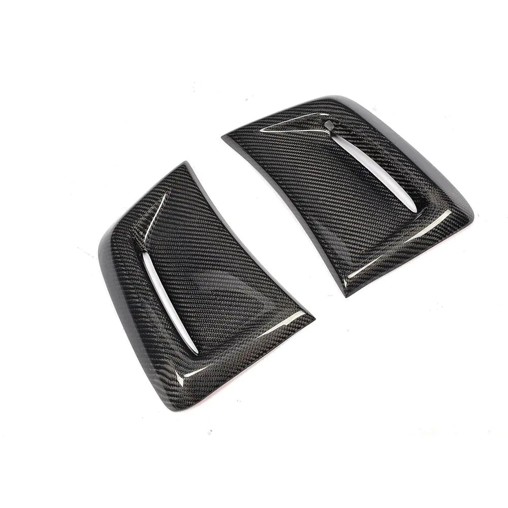 Mercedes Carbon Fiber Front Bumper Air Vent Trim for W204 C63 FL
