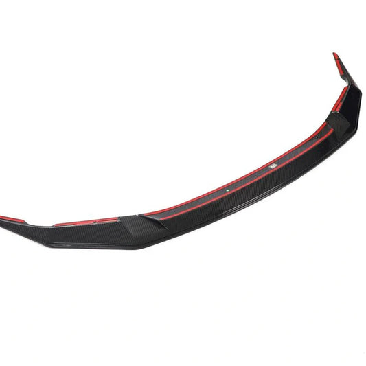 BMW Pre-Preg Carbon Fiber GTS Style Front Splitter for F90 M5 LCI (2020-2023)