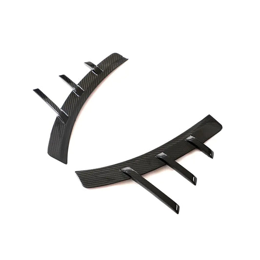 BMW Pre-Pregged or Wet Carbon Fiber M Performance Style Rear Bumper Trim for G87 M2 (2023+)