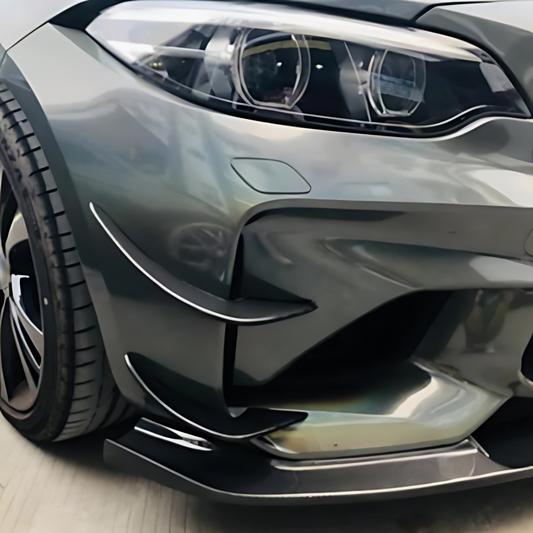 BMW F87 M2 Carbon Fiber Front Canards