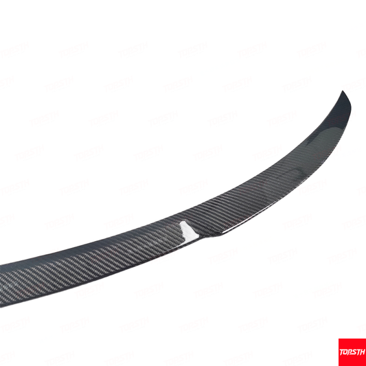 TOPSTH Design Blade Style Carbon Fiber Rear Spoiler for Tesla Model Y Juniper 2025+