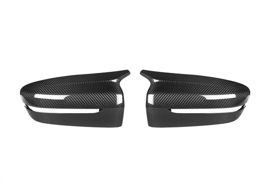 BMW G42 & G20 & G22 & G30 & G11 & G14 Pre-Preg Carbon Fiber Mirror Caps - Original M Style