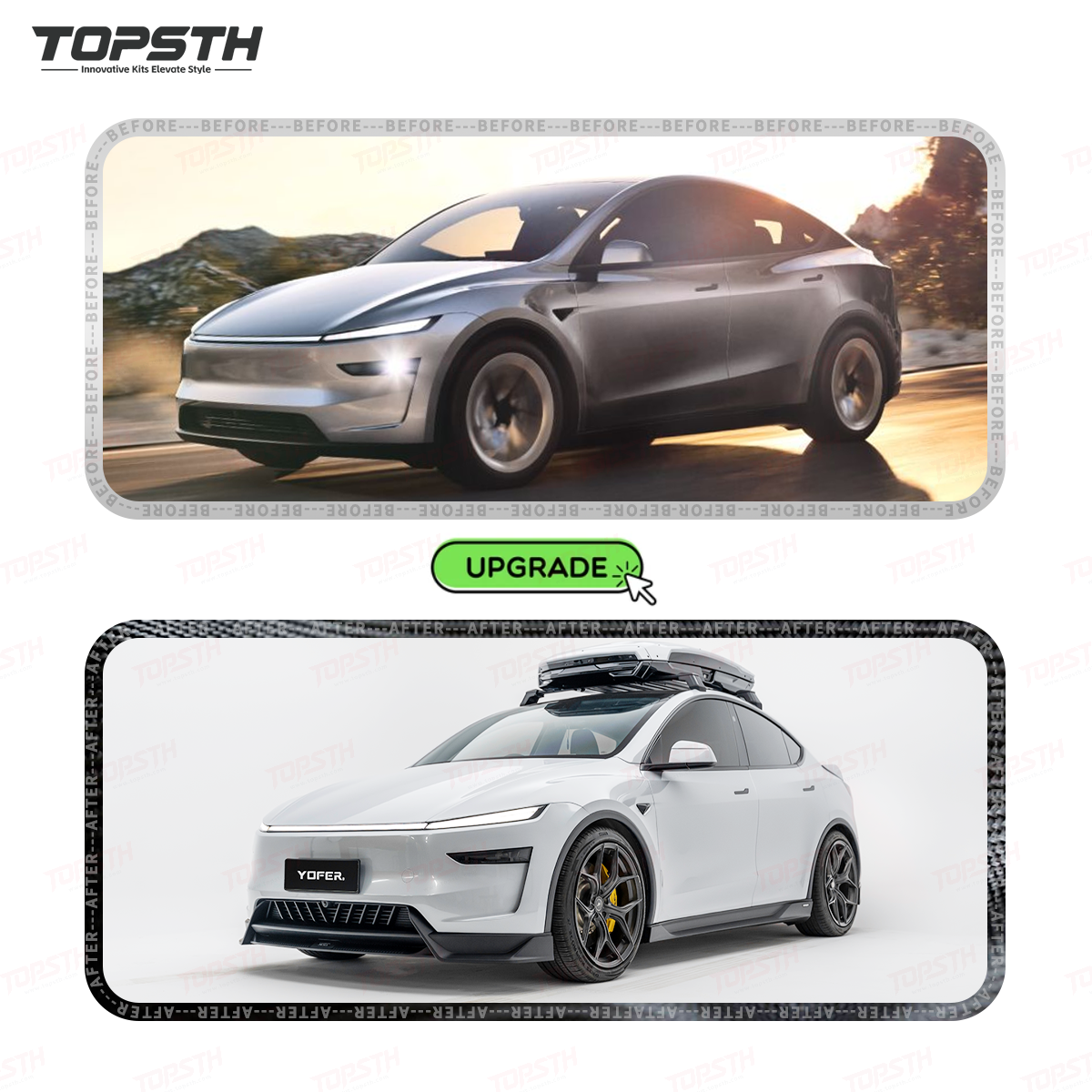2025+ Tesla Model Y Juniper YF Style PP Body Kit
