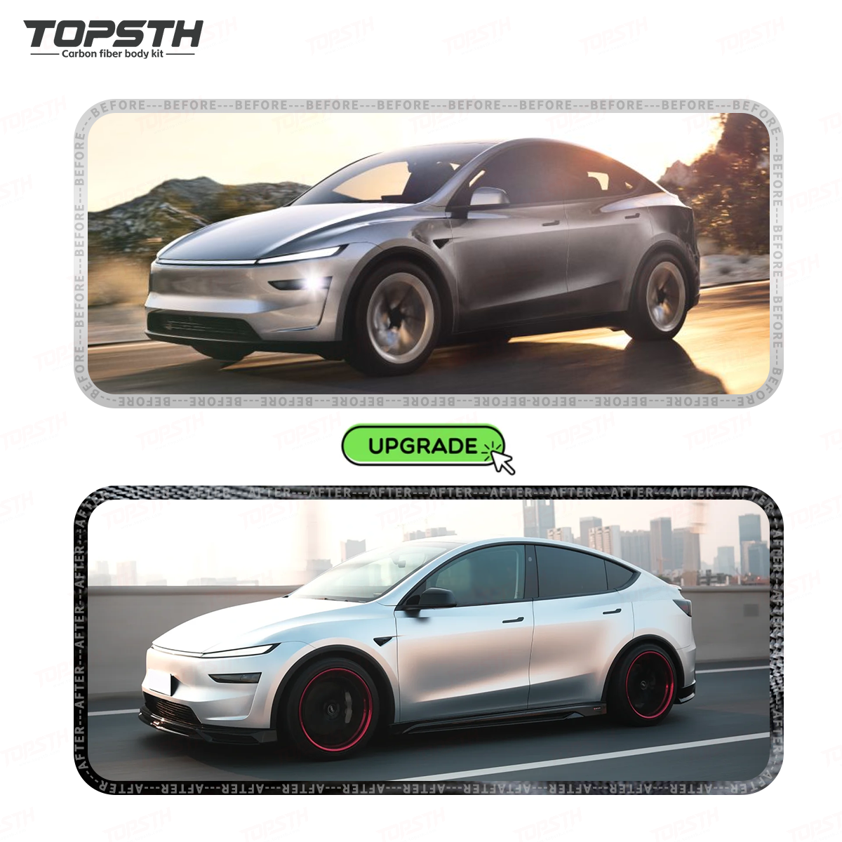 MRK Design Body Kit for Tesla Model Y Juniper 2025+