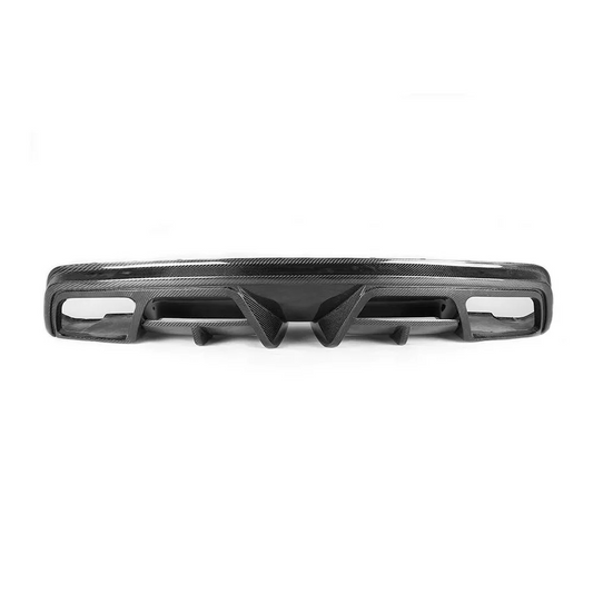 Mercedes W117 Carbon Fiber Piecha Style Rear Diffuser