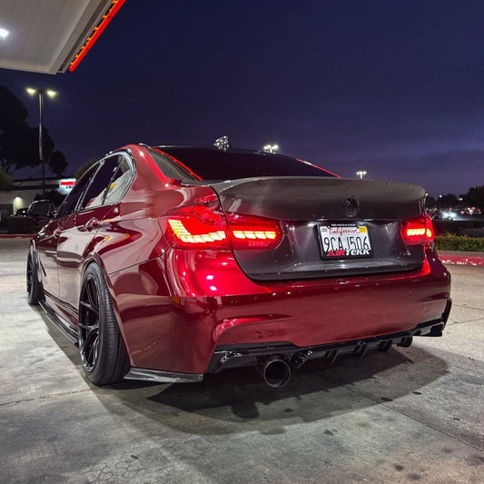 BMW F30 & F80 M3 Carbon Fiber Rear Bootlid Trunk - CSL Style