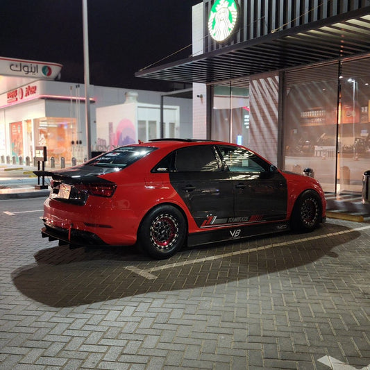 Audi Carbon Fiber Side Doors for 8V Sedan (2014-2020)