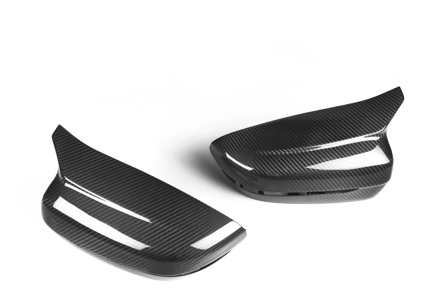 BMW G42 & G20 & G22 & G30 & G11 & G14 Pre-Preg Carbon Fiber Mirror Caps - Original M Style