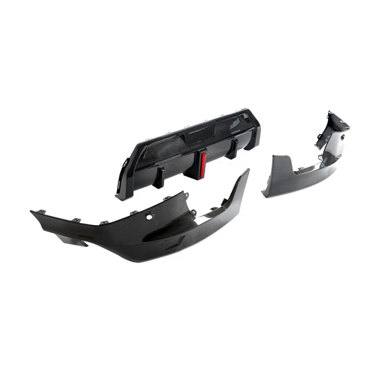 BMW G42 Carbon Fiber Rear Diffuser with Brake Light
