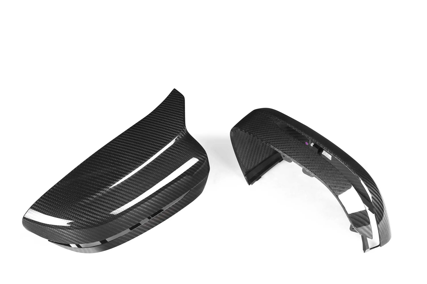 BMW G42 & G20 & G22 & G30 & G11 & G14 Pre-Preg Carbon Fiber Mirror Caps - Original M Style