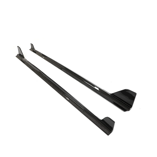 BMW Carbon Fiber TOPSTH Designs Side Skirts for G42