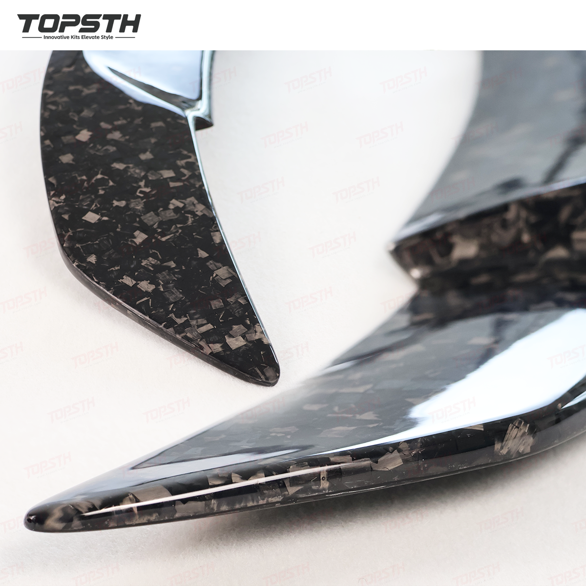 Tesla Model Y Juniper 2025+ RT Style Carbon Fiber Rear Spoiler