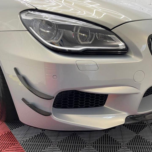 BMW Carbon Fiber Front Canards for F12 M6 (2014-2017)