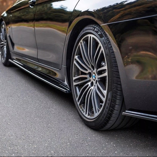 BMW G30 Carbon Fiber Side Skirts - M-Sport Style