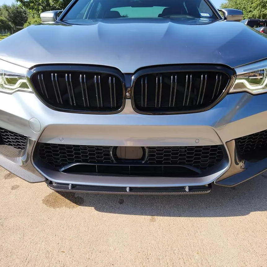 Divisor delantero estilo Sterckenn de fibra de carbono preimpregnada de BMW para F90 M5 pre-LCI