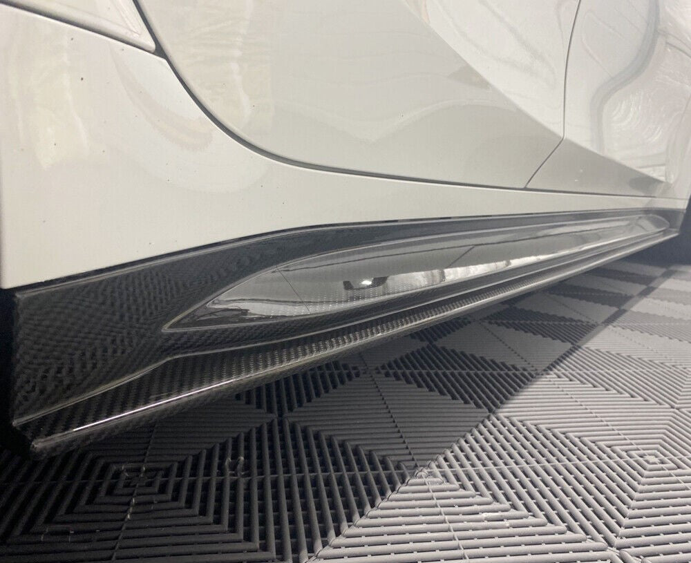 BMW G80 M3 Pre-Preg Carbon Fiber Side Skirts - TOPSTH Designs