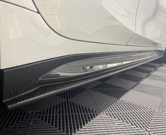 BMW G80 M3 Pre-Preg Carbon Fiber Side Skirts - TOPSTH Designs