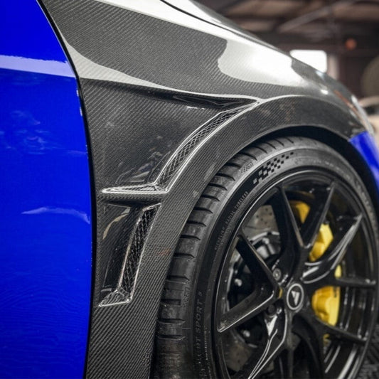 Volkswagen TOPSTH Designs Carbon Fiber Front Fenders for Golf MK7 & 7.5