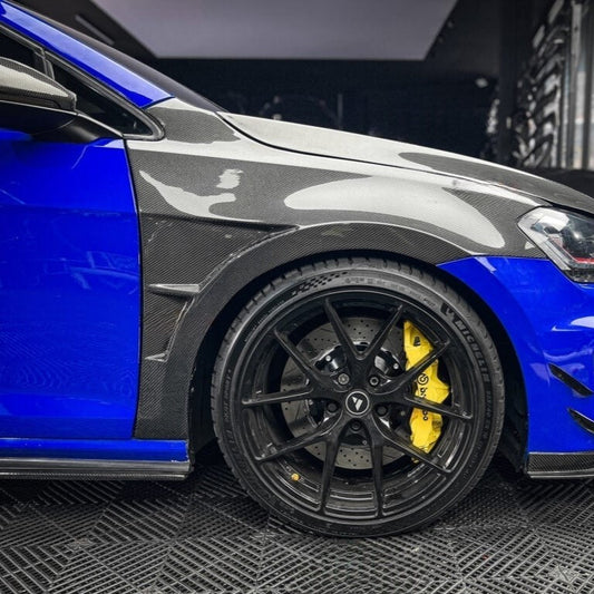 Volkswagen TOPSTH Designs Carbon Fiber Front Fenders for Golf MK7 & 7.5