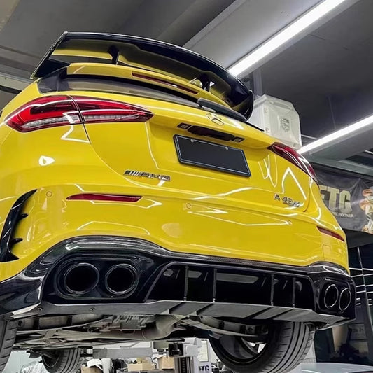 Mercedes W177 A45/S Carbon Fiber Rear Diffuser - TOPSTH Designs