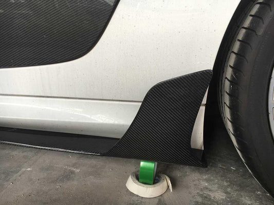 Audi Carbon Fiber ML Style Side Skirts for R8 Gen 1