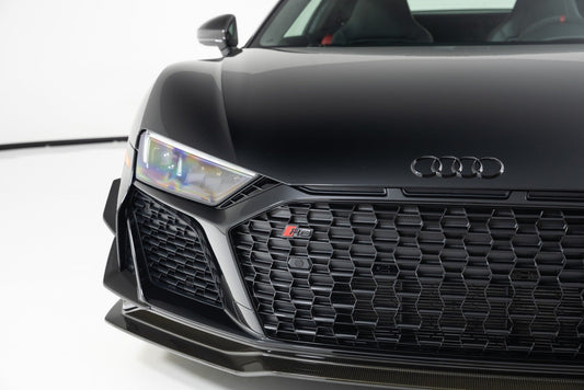 Audi Pre-Preg Carbon Fiber GT Style Front Splitter for R8 Gen 2 FL