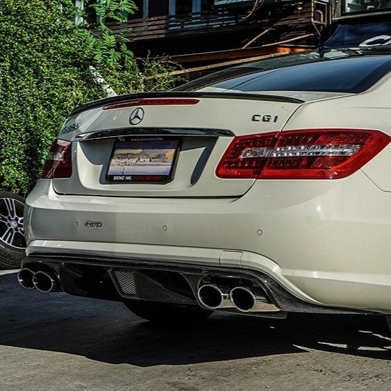 Mercedes Carbon Fiber Piecha Style Rear Diffuser for W207 (2009-2015)