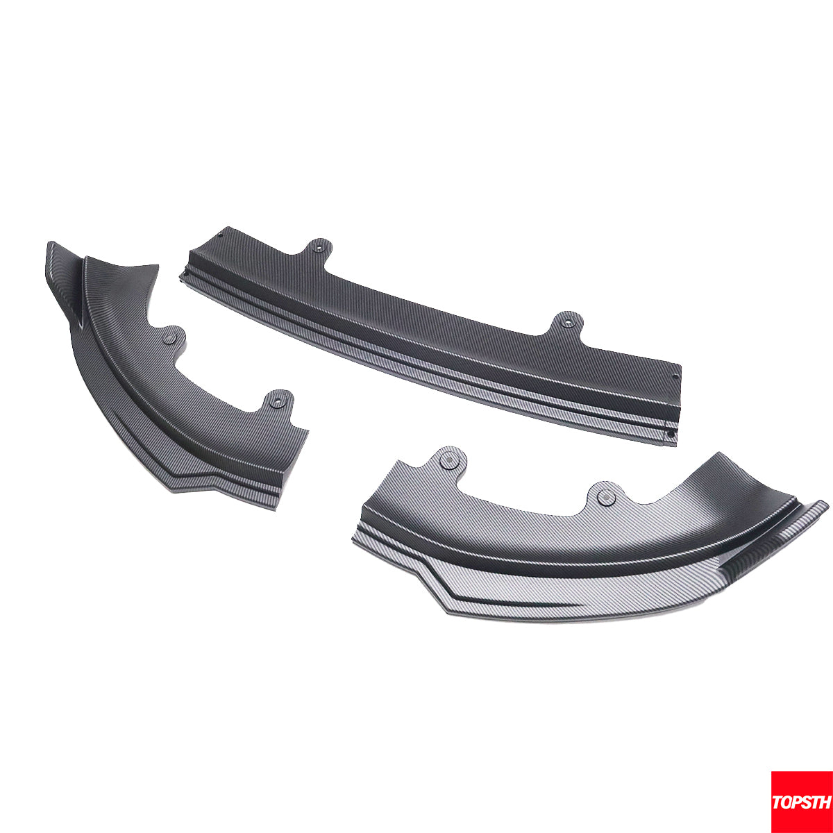 Tesla Model Y Juniper (2025+) ABS 3-Piece Front Lip for Enhanced Style & Aerodynamic Performance