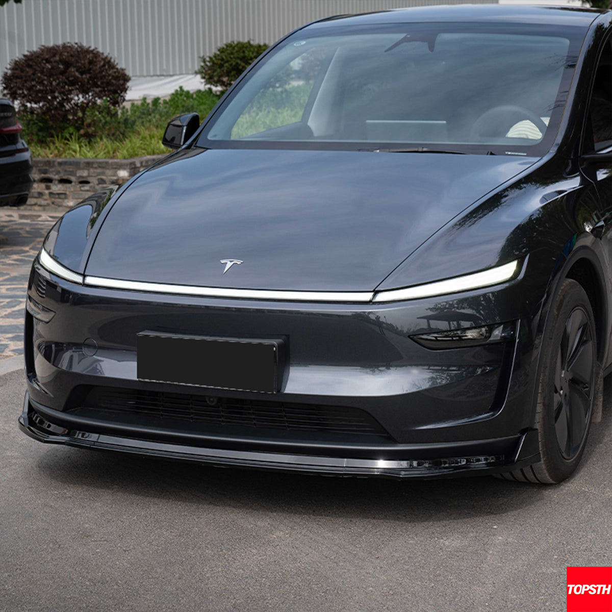 Tesla Model Y Juniper (2025+) ABS 3-Piece Front Lip for Enhanced Style & Aerodynamic Performance