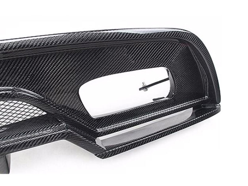 Mercedes W176 Carbon Fiber Rear Diffuser - Revozport Style