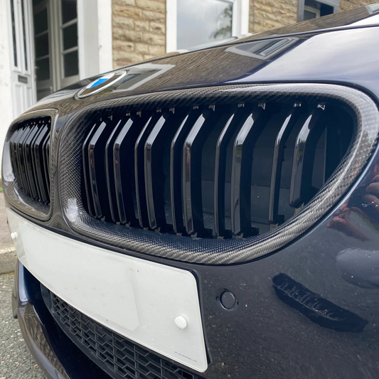 BMW Carbon Fiber Front Grille for F12 M6 (2014-2017)