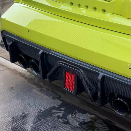 BMW Pre-Pregged Carbon Fiber TOPSTH Designs Rear Diffuser for G80 M3 & G82 M4 (2020+)