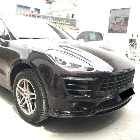 Porsche Macan 2014-2017 Carbon Fiber Front Splitter