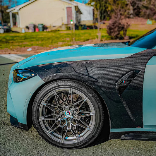 BMW Carbon Fiber Front Fenders for G80 M3 & G82 M4 (2020+)