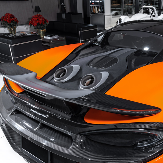 McLaren Pre-Pregged Carbon Fiber 600LT Rear Engine Cover