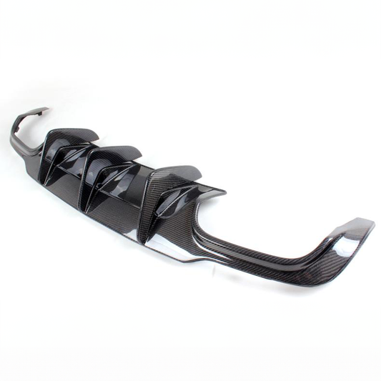 Mercedes W204 C63 Carbon Fiber TOPSTH Style Rear Diffuser