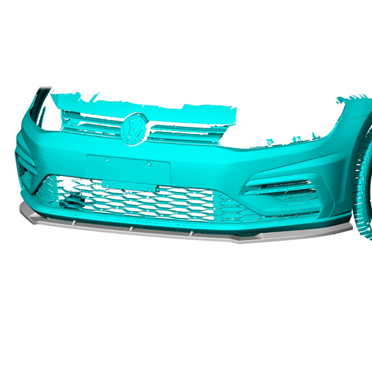 Volkswagen Topsth Designs Carbon Fiber Front Splitter for Golf MK7.5R & R-Line