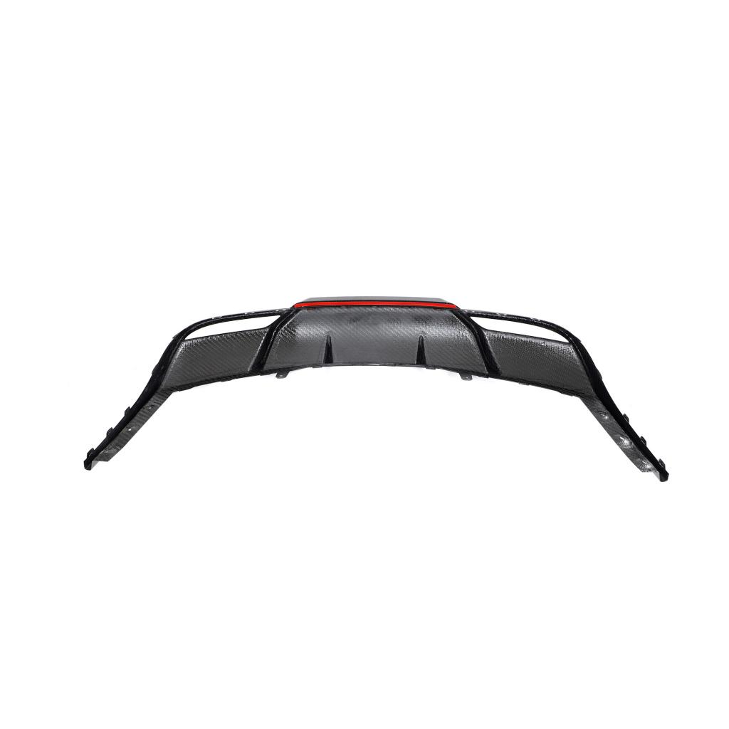 Tesla Pre-Pregged Carbon Fiber Topsth Designs Rear Diffuser for Model 3 (2024+)