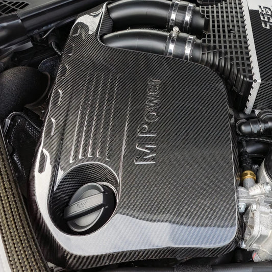 BMW Carbon Fiber Engine Cover for F80 M3 & F82 M4 & F87 M2
