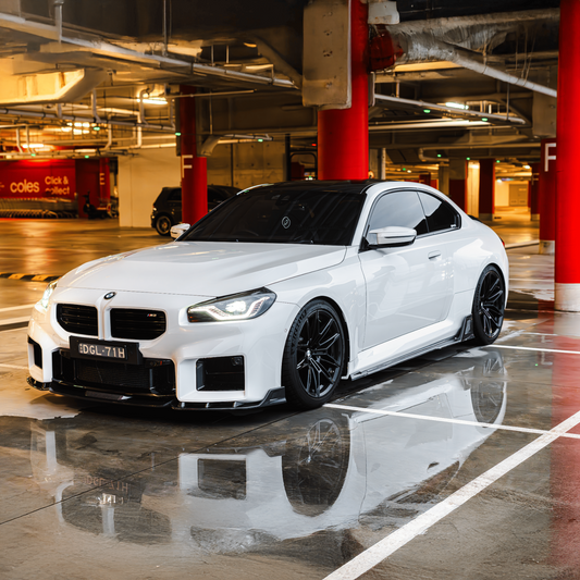 BMW Pre-Preg Carbon Fiber TOPSTH Designs Side Skirts for G87 M2