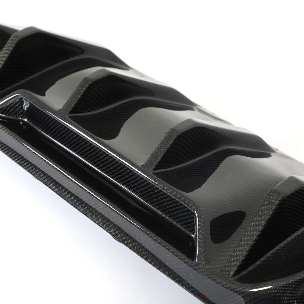 BMW F10 Carbon Fiber Future Design Style Rear Diffuser