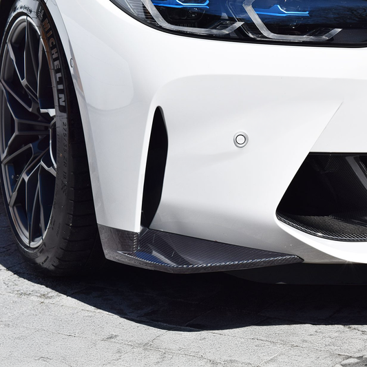 BMW Pre-Pregged Carbon Fiber OEM Style Front Splitters for G80 M3 & G82 M4 (2020+)
