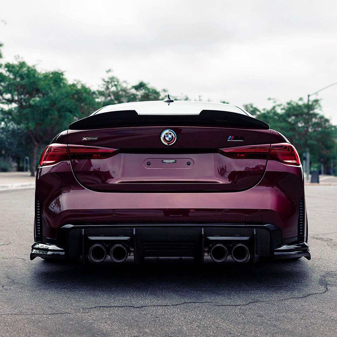 BMW Pre-Pregged Carbon Fiber PSM Style Spoiler for G82 M4 & G22 4 Series (2020+)