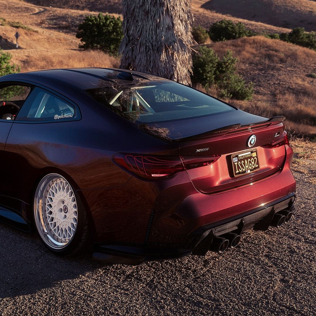 BMW Pre-Pregged Carbon Fiber PSM Style Spoiler for G82 M4 & G22 4 Series (2020+)