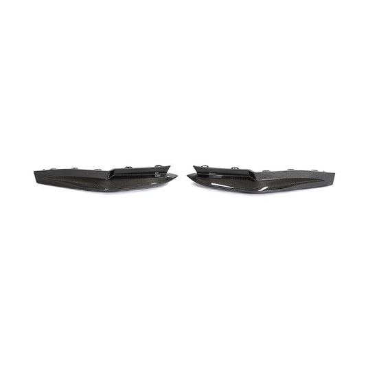 BMW Carbon Fiber OEM Style Rear Bumper Spats for G80 M3 &  G82 M4