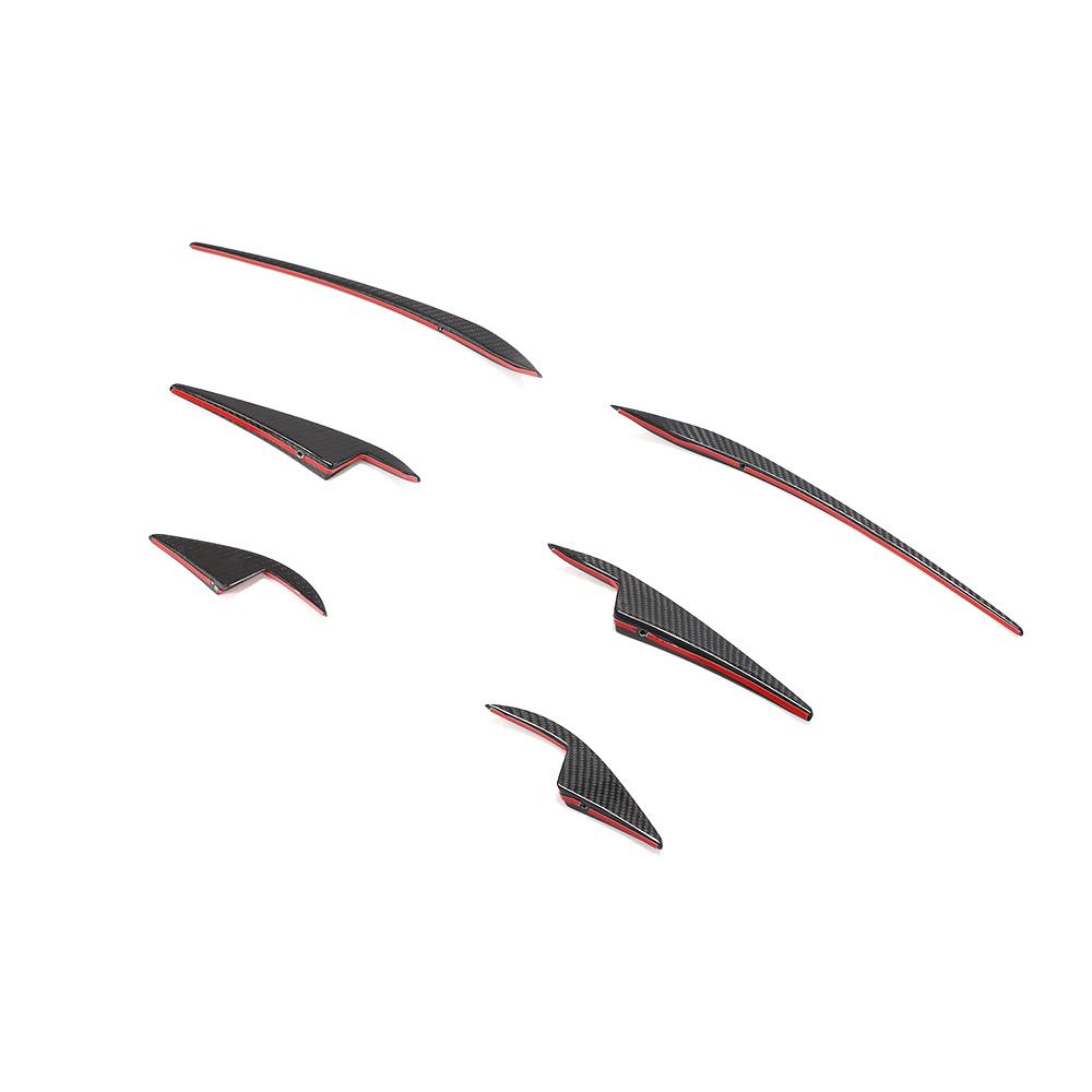 Tesla Pre-Preg Carbon Fiber Front Canards for Model 3 2016-2023