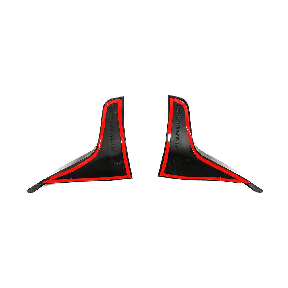 Tesla Carbon Fiber TOPSTH Designs Rear Bumper Spats for Model 3 2016-2023