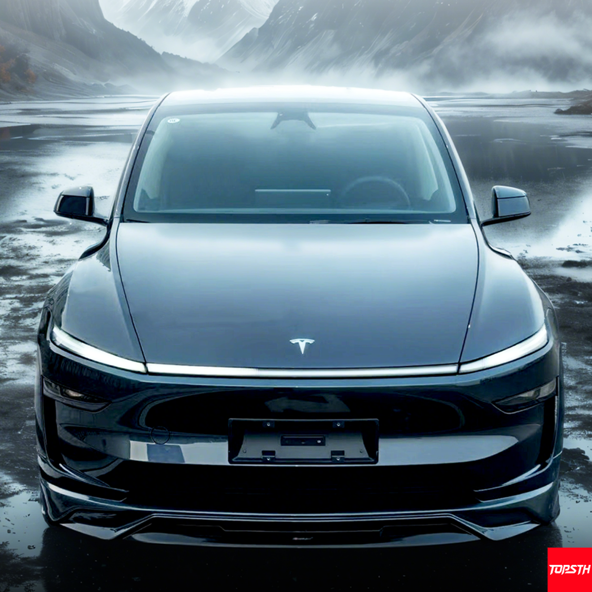 Tesla Model Y Juniper (2025+) TOPSTH Design ABS Body Kit - Front Lip, Side Skirts, Rear Diffuser for Enhanced Style