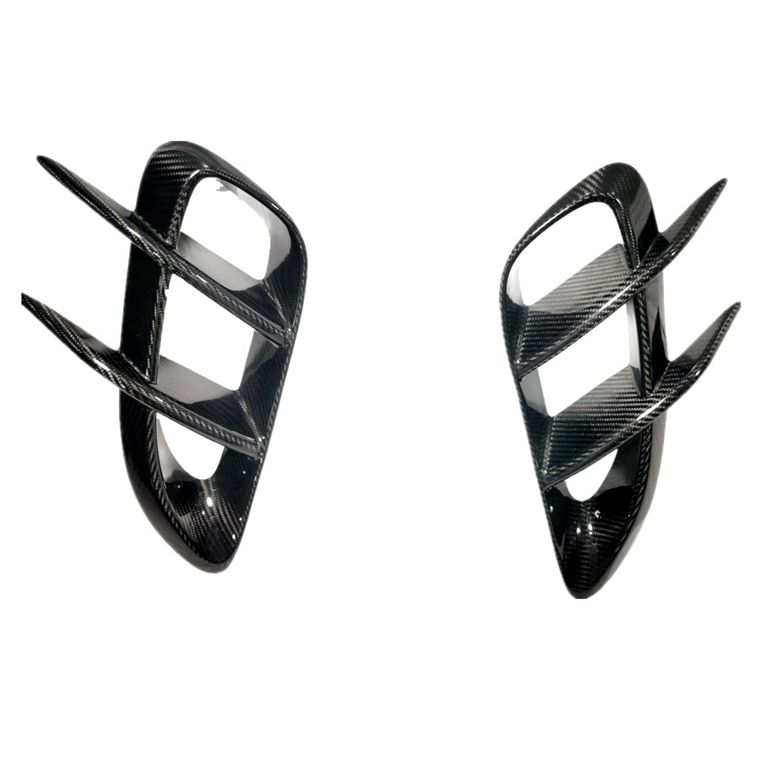 Porsche TAKD Pre-Preg Carbon Fiber Side Vents for 718 Cayman & Boxter